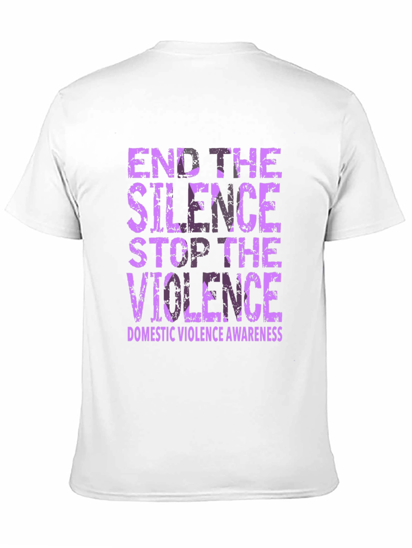 End The Silence Domestic Violence Awareness T-Shirt