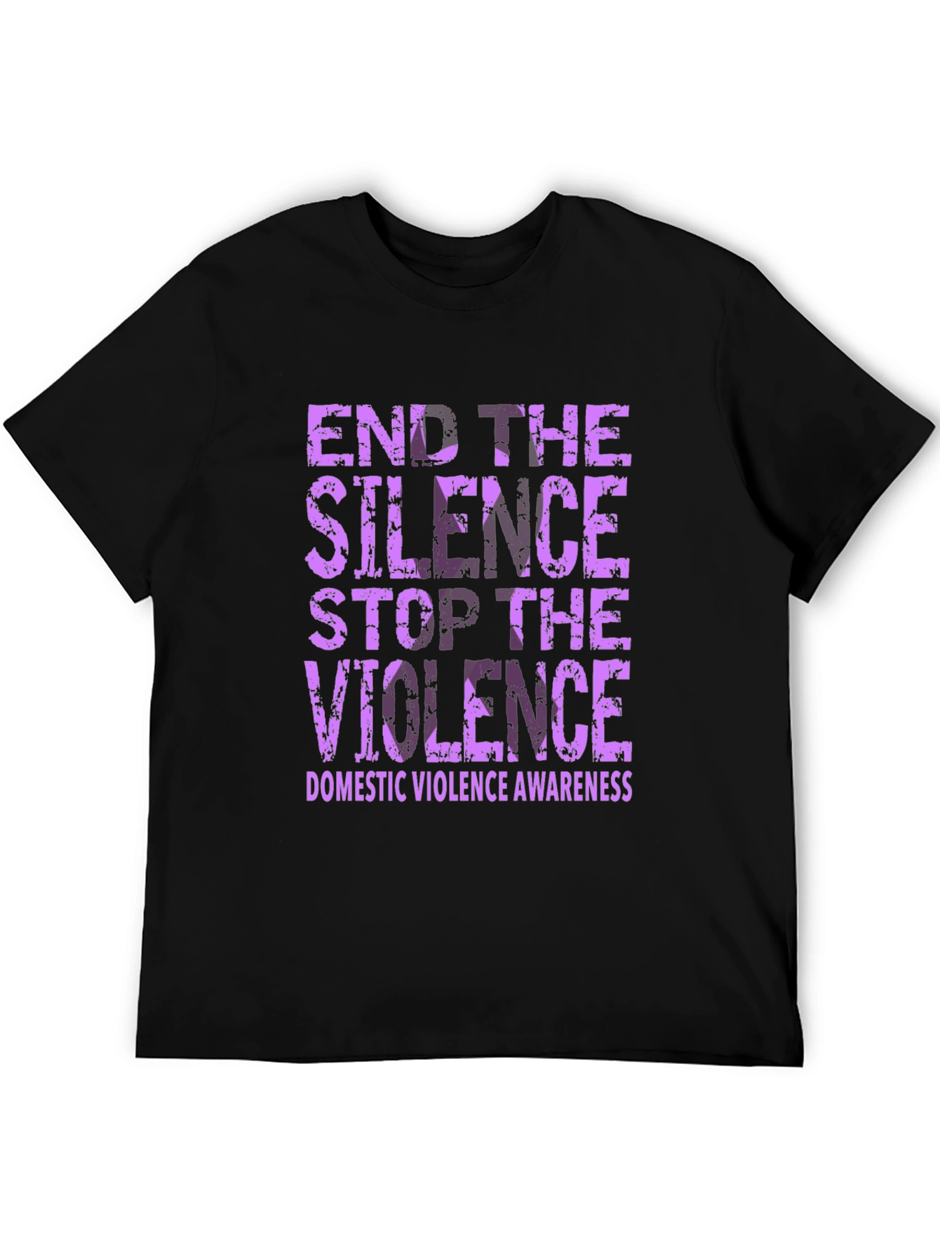 End The Silence Domestic Violence Awareness T-Shirt