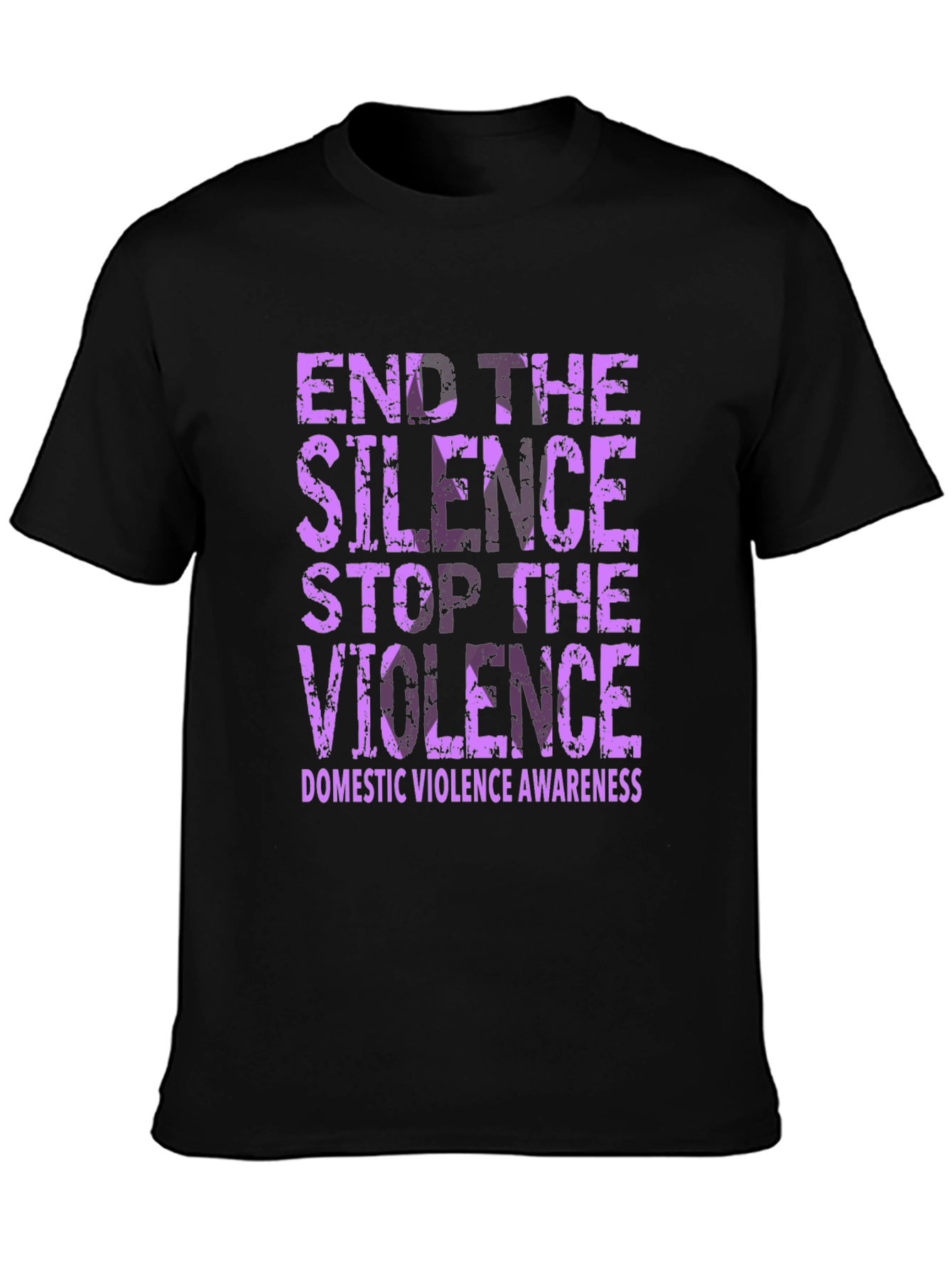 End The Silence Domestic Violence Awareness T-Shirt