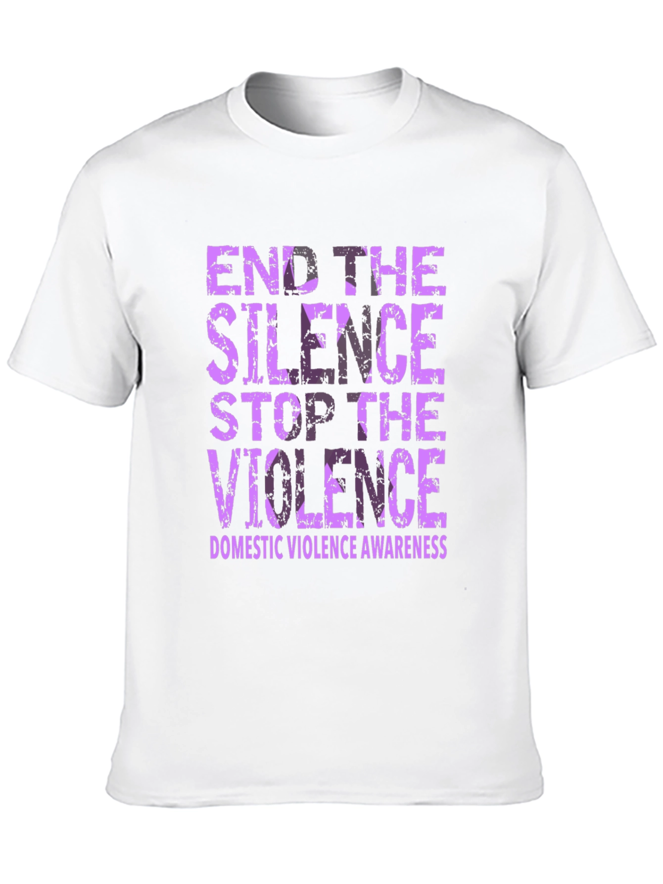 End The Silence Domestic Violence Awareness T-Shirt