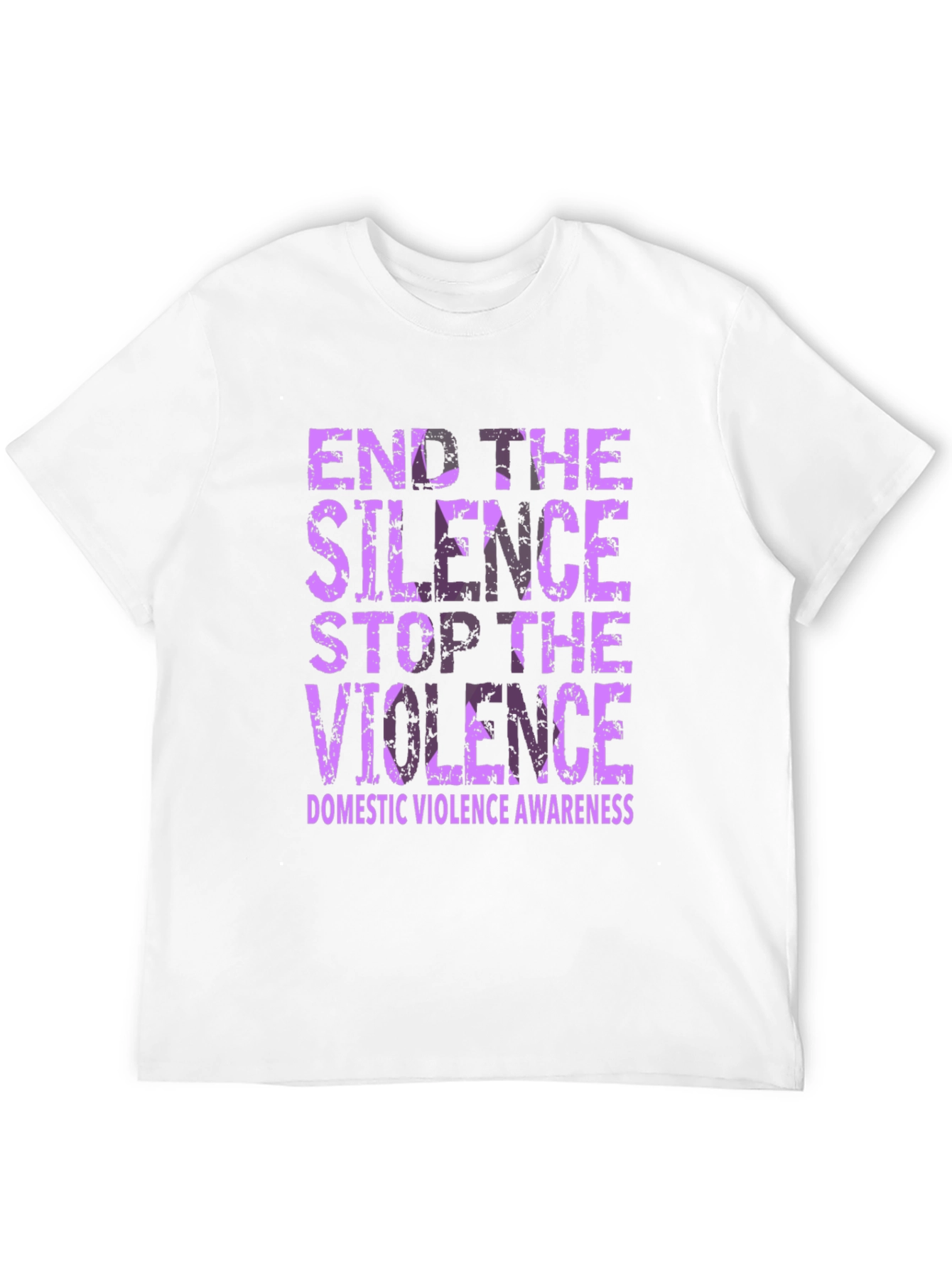 End The Silence Domestic Violence Awareness T-Shirt