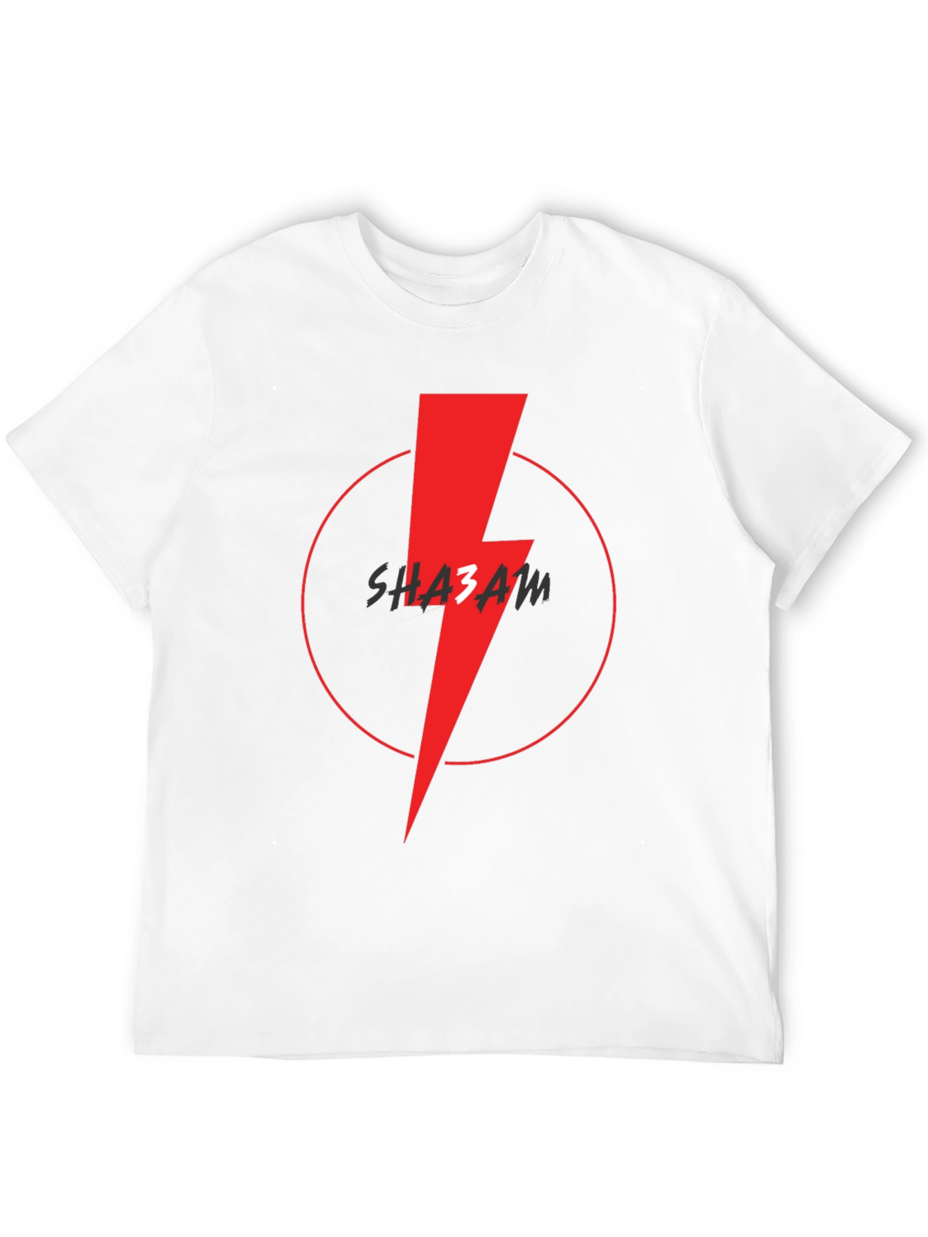 SHAZAM Lightning Bolt Graphic T-Shirt