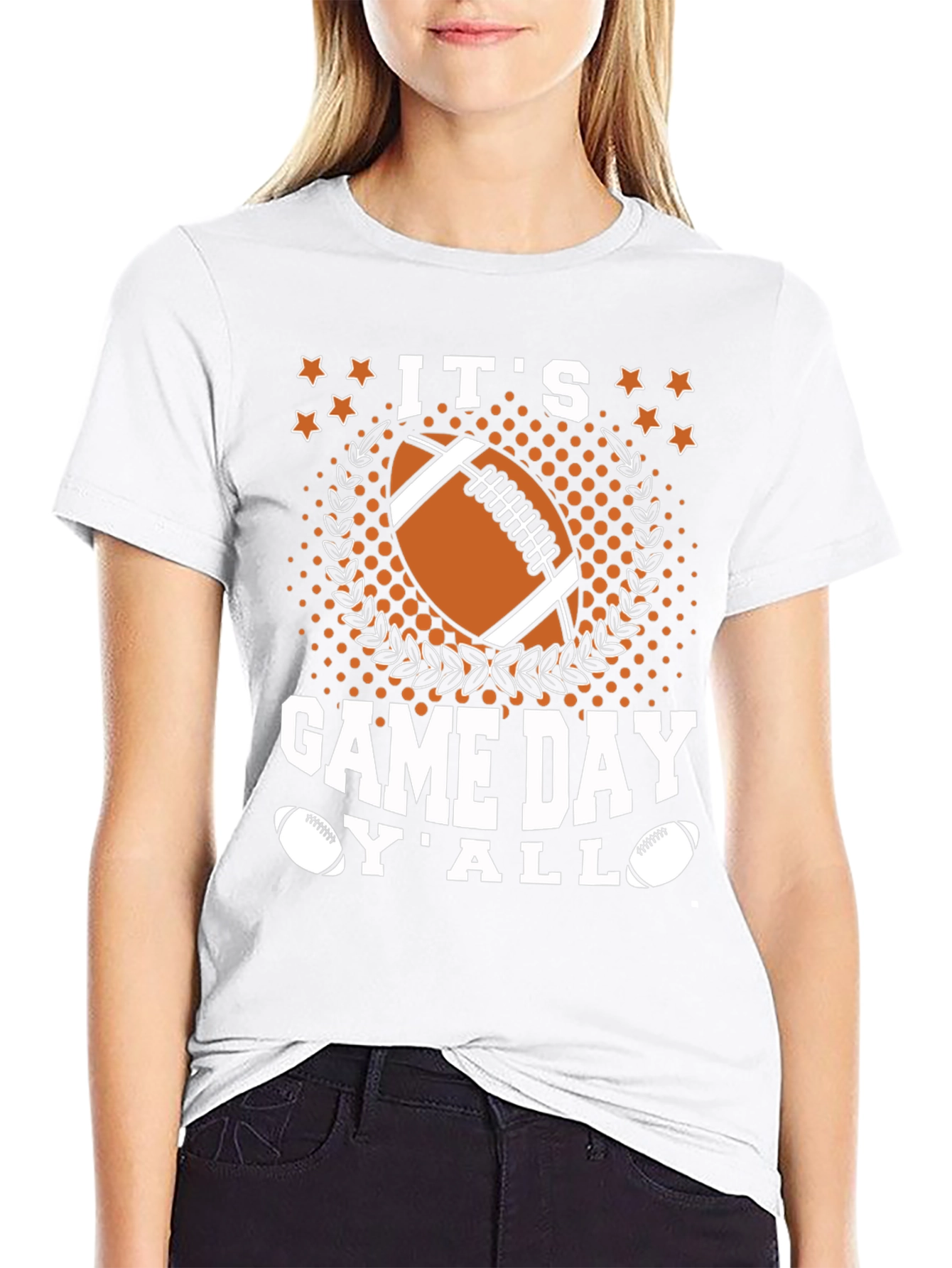 Its Game Day Yall Football Graphic Tee
