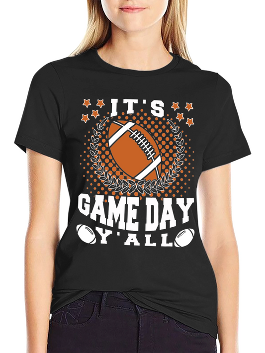 Its Game Day Yall Football Graphic Tee
