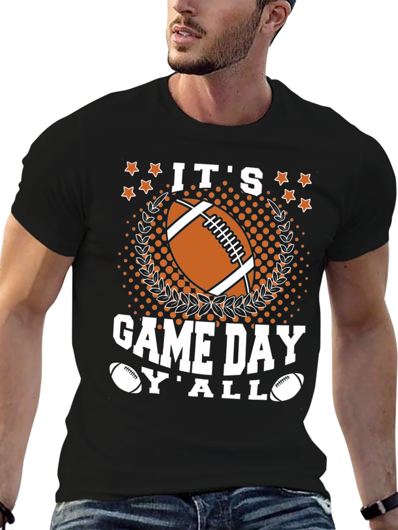 Its Game Day Yall Football Graphic Tee