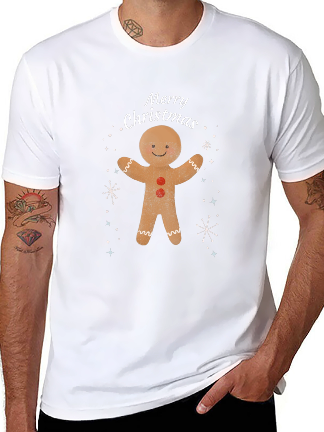 Merry Christmas Gingerbread T-Shirt