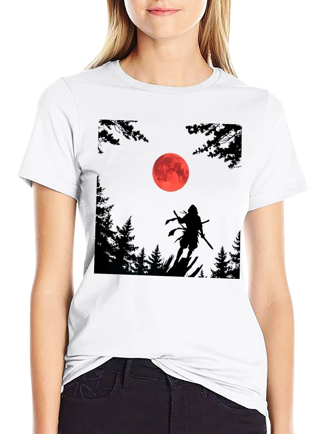 Mystic Night Warrior Graphic Tee