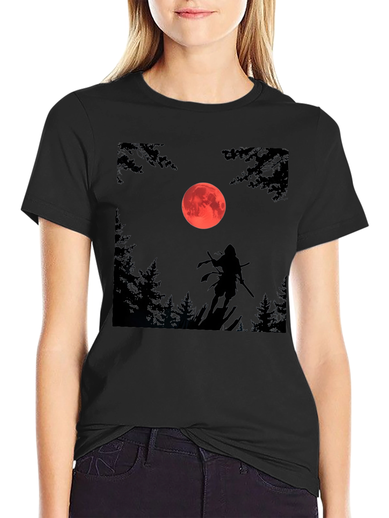 Mystic Night Warrior Graphic Tee