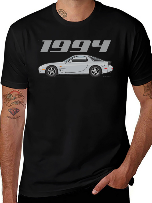 1994 Car Graphic T-Shirt - Black