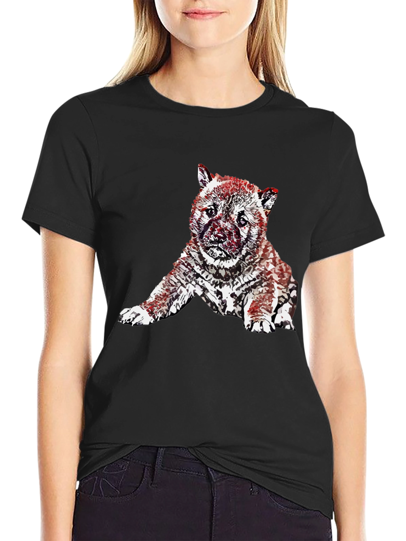 Cool Dog Graphic T-Shirt