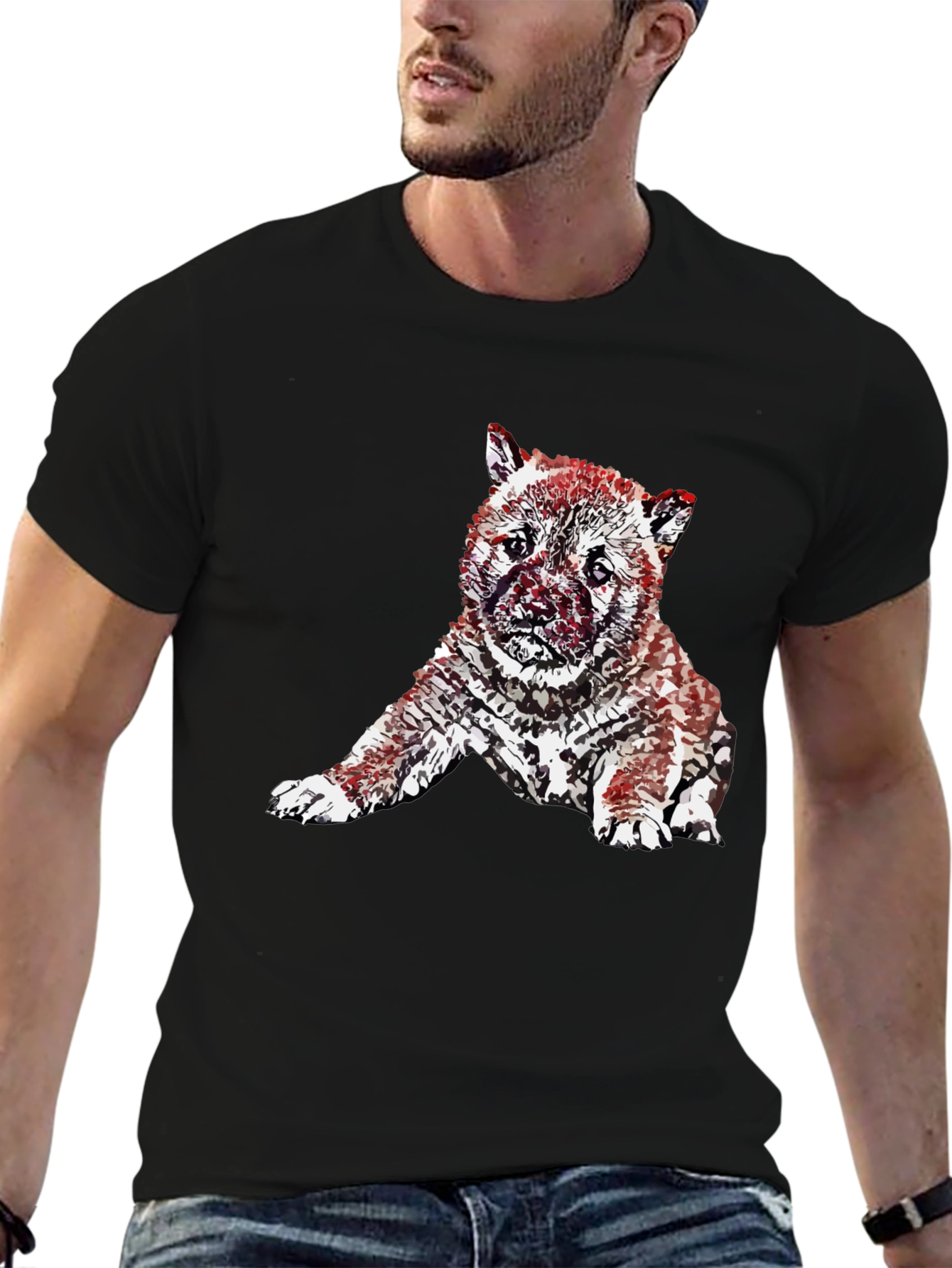 Cool Dog Graphic T-Shirt