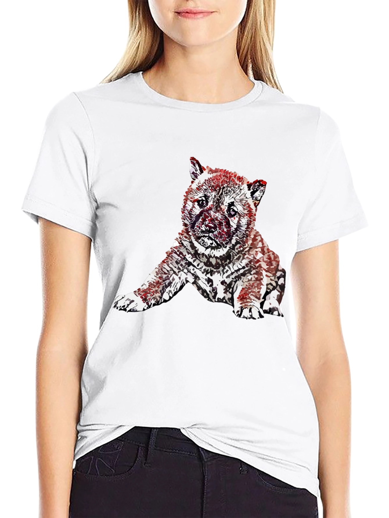 Cool Dog Graphic T-Shirt
