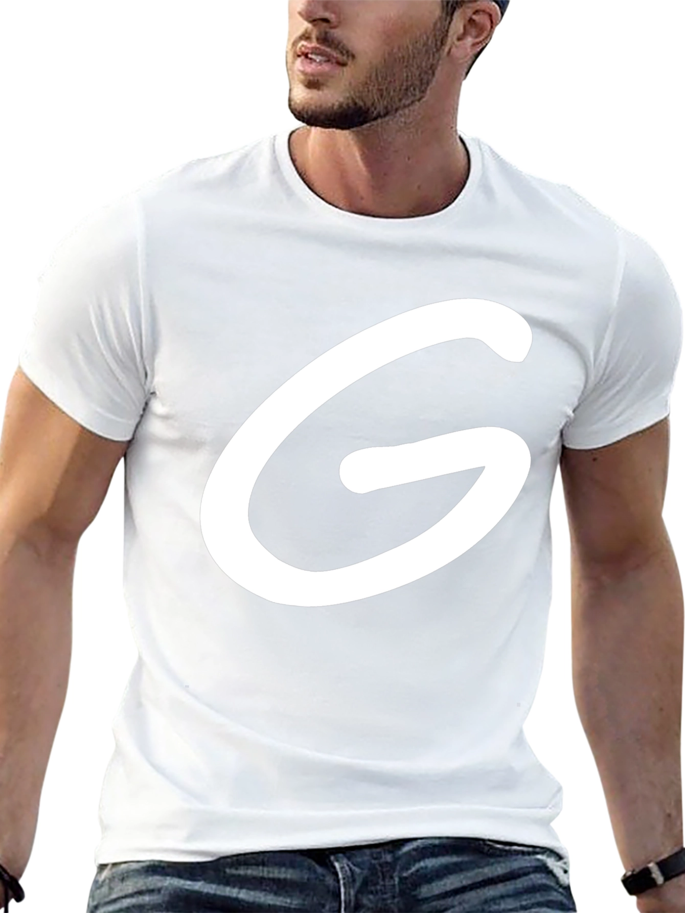 Bold G Graphic Tee - Classic Black