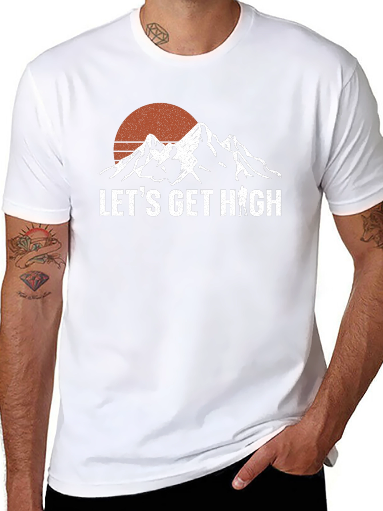 Lets Get High Hiking T-Shirt