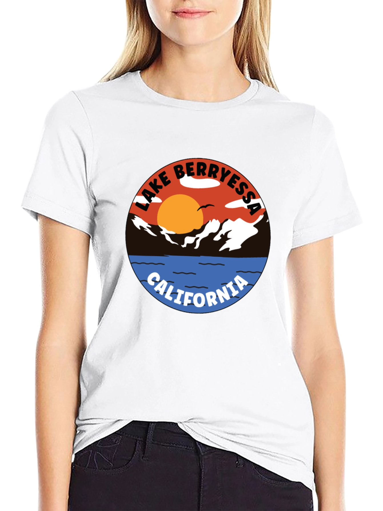 Lake Berryessa California Graphic Tee