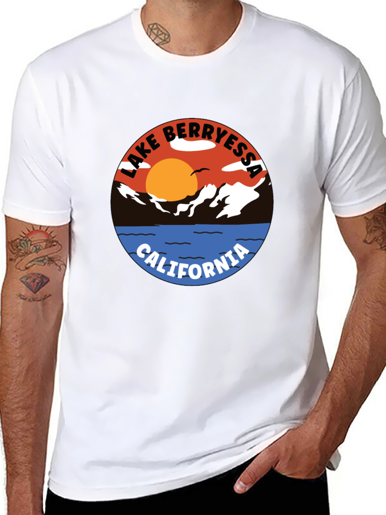 Lake Berryessa California Graphic Tee