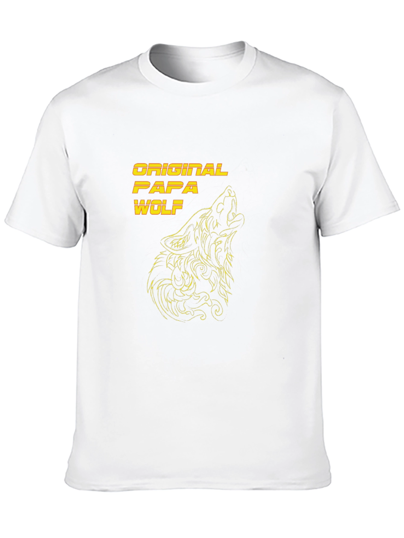 Original Papa Wolf Black T-Shirt