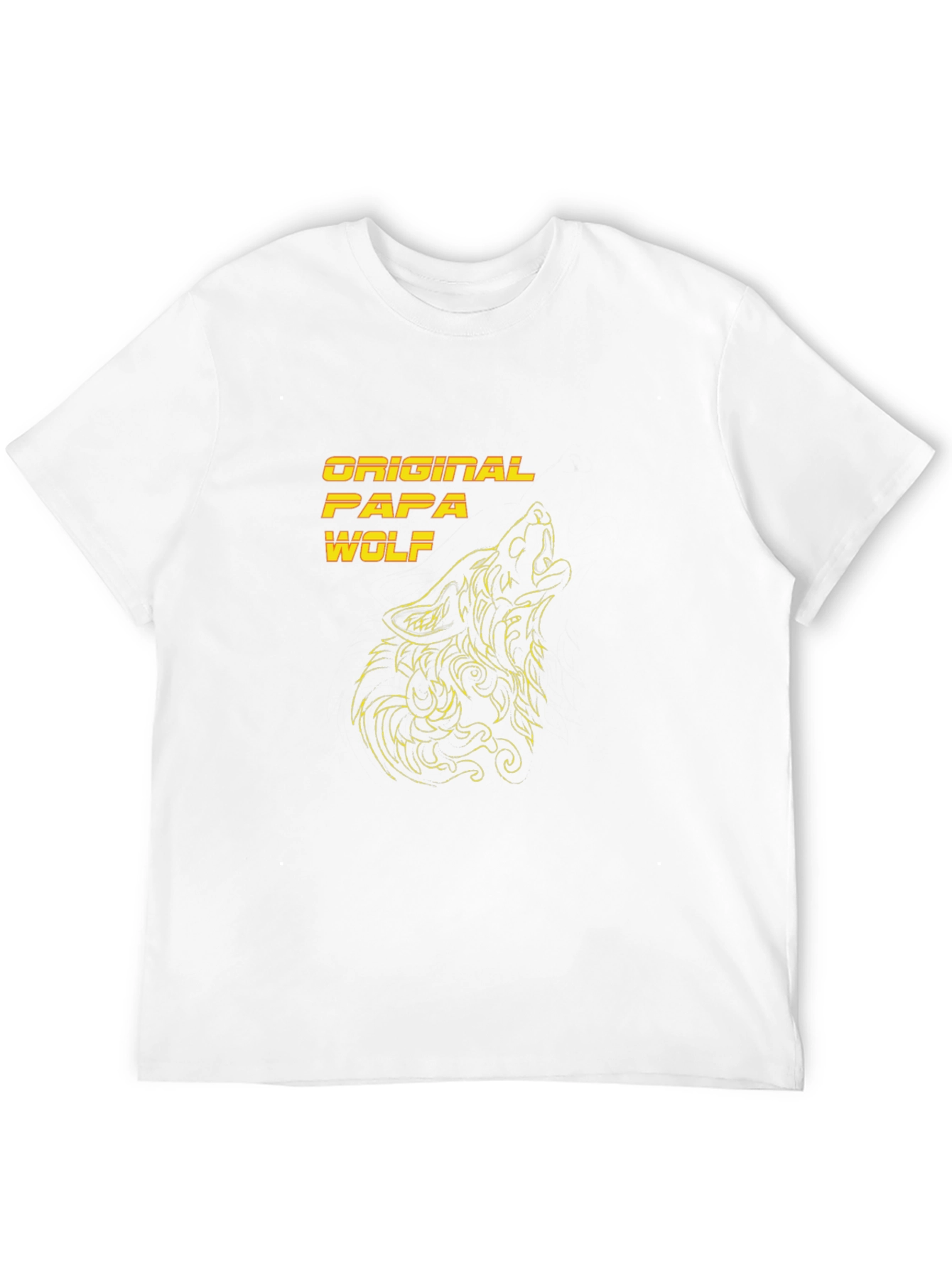 Original Papa Wolf Black T-Shirt