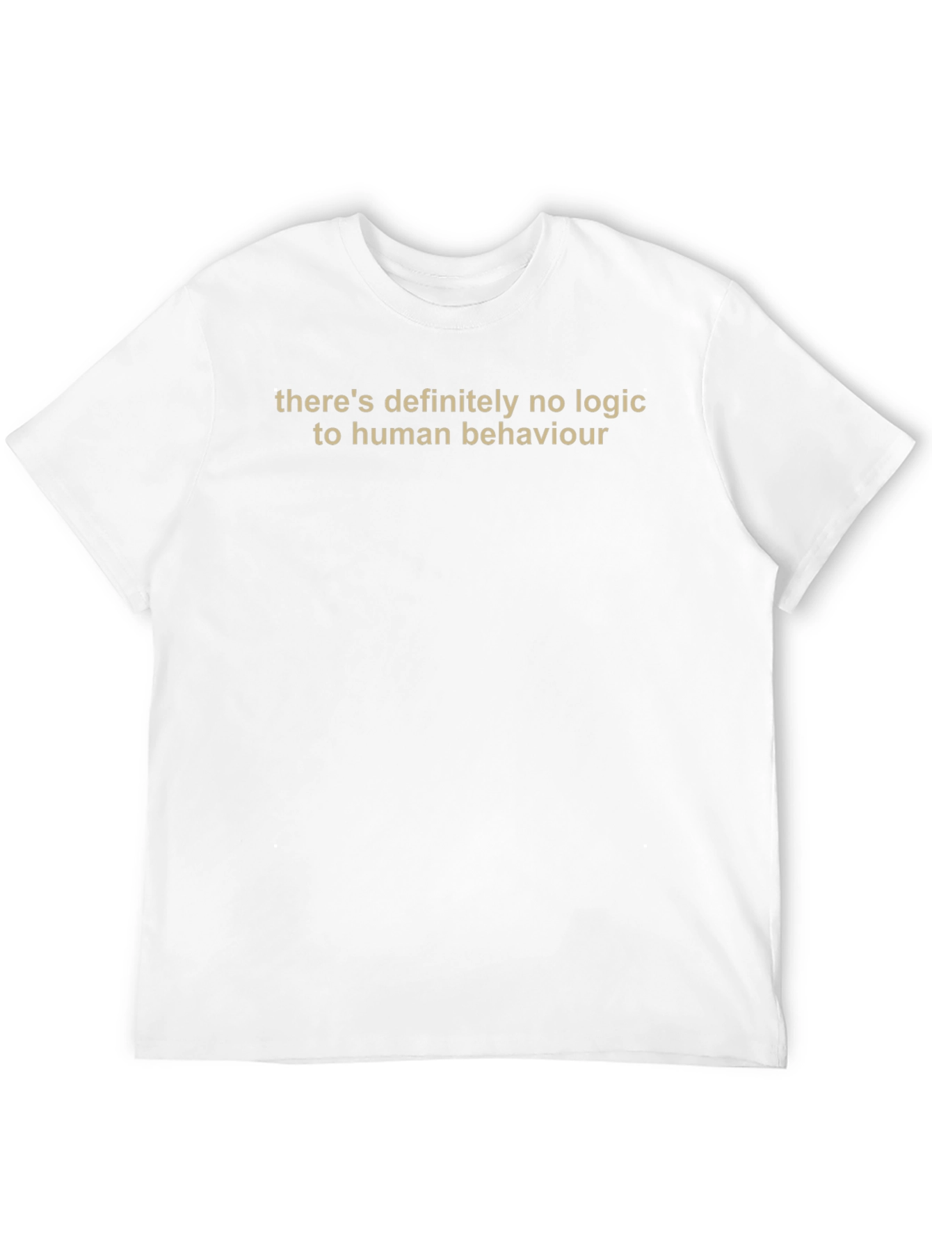 Logic of Human Behavior Graphic Tee - Black
