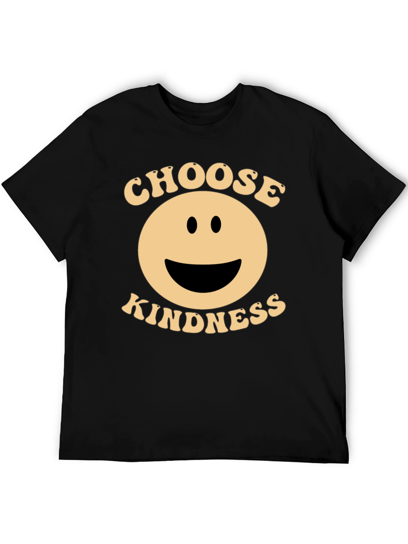 Choose Kindness Black Graphic T-Shirt