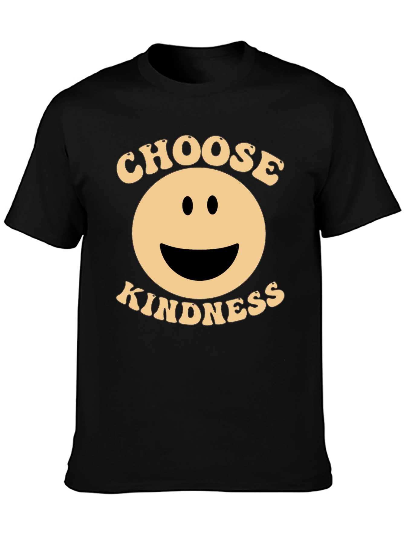 Choose Kindness Black Graphic T-Shirt
