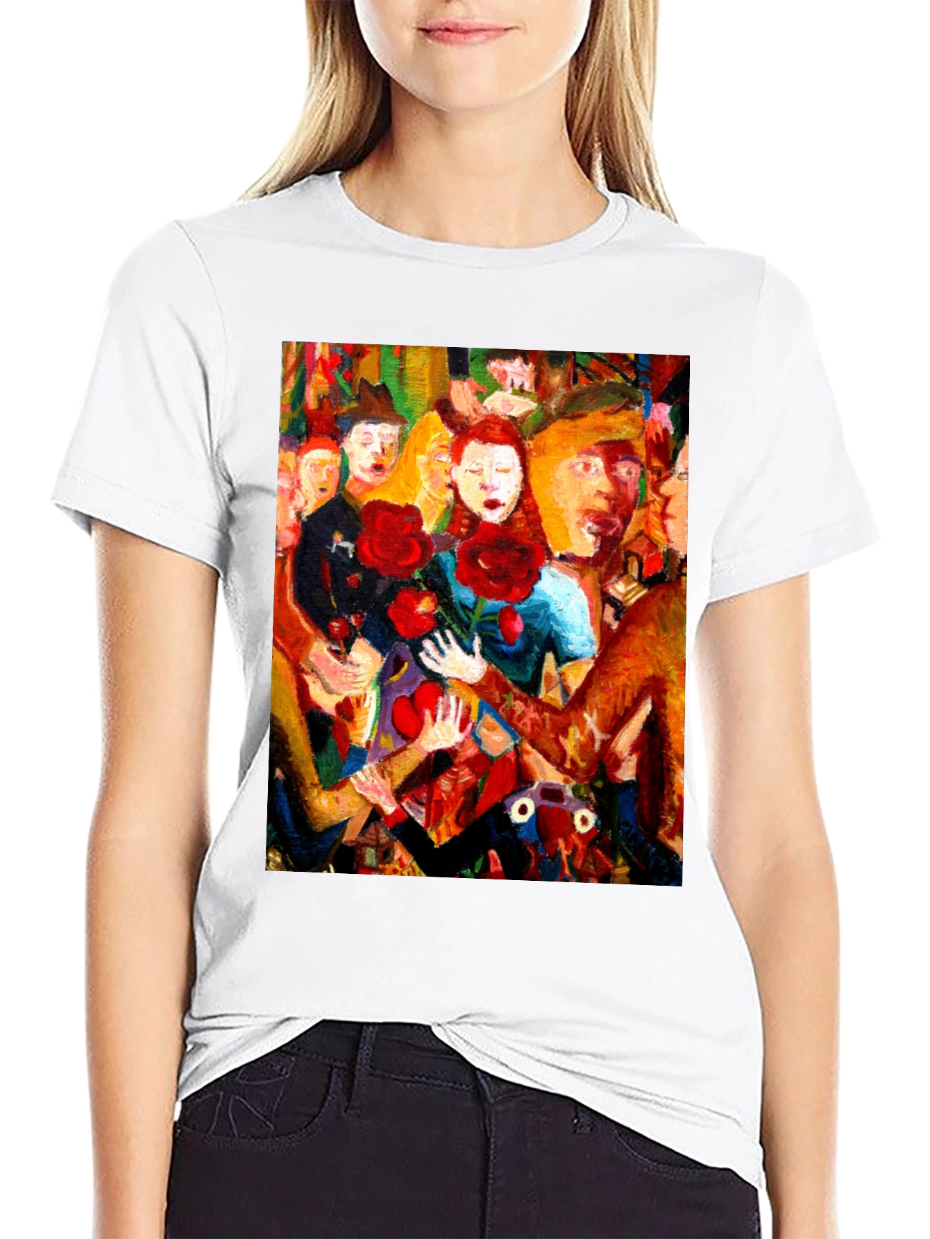 Expressionist Painting Graphic Tee