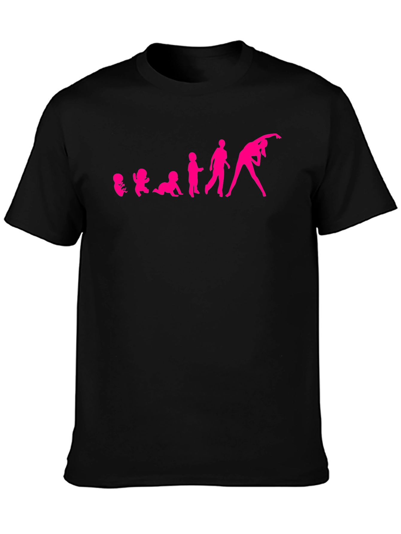 Evolution to Yoga Black T-Shirt