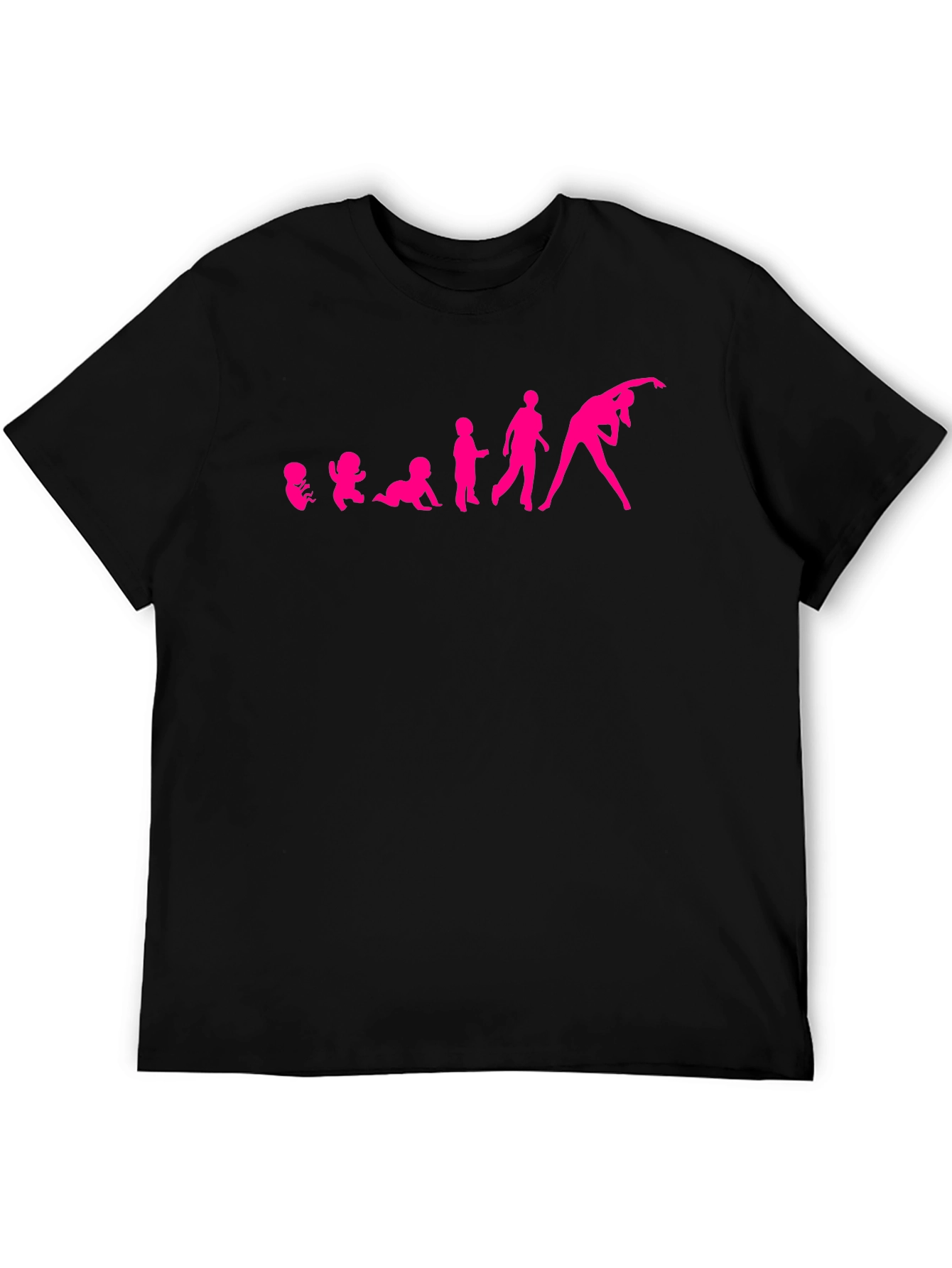 Evolution to Yoga Black T-Shirt
