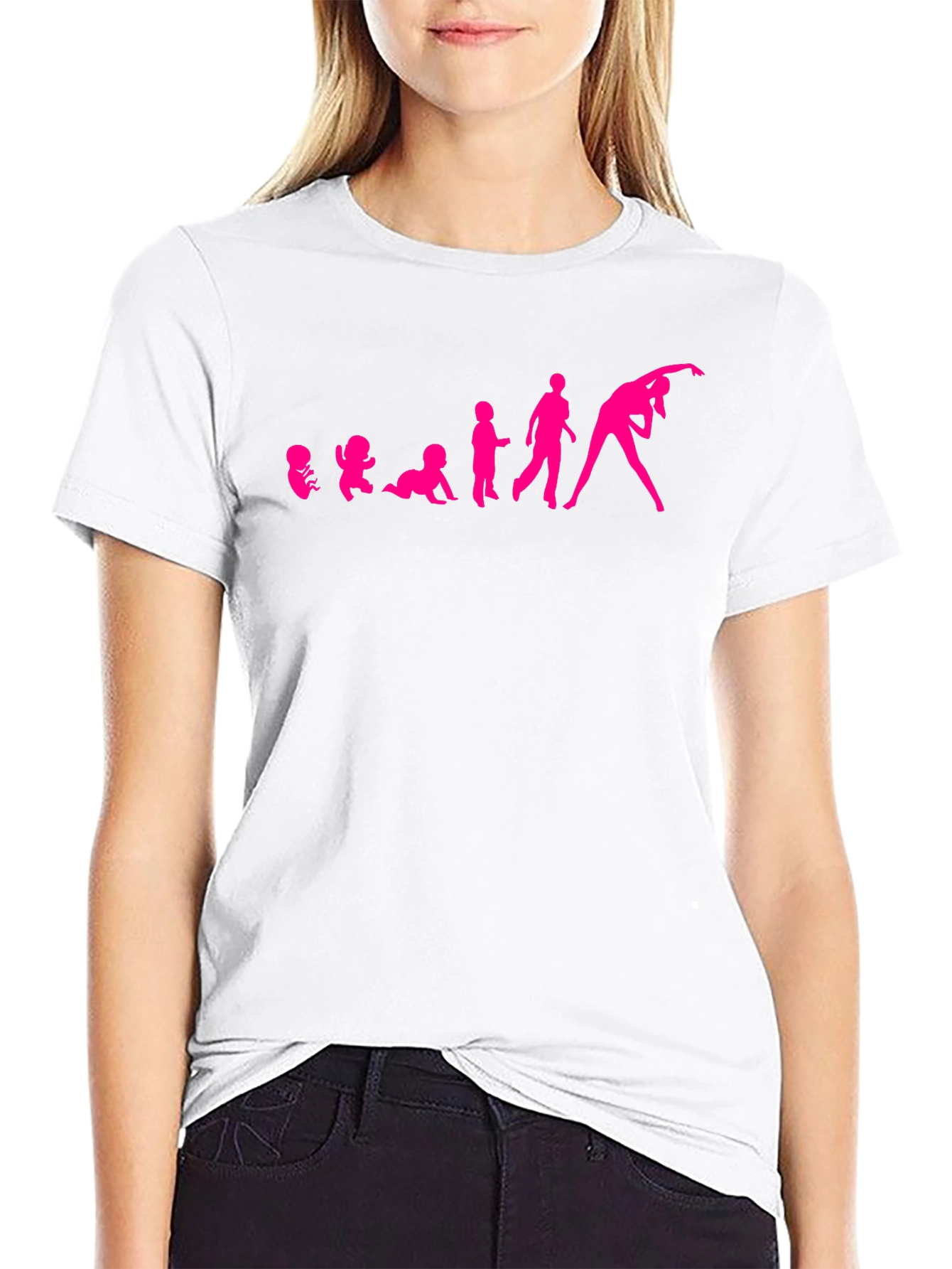 Evolution to Yoga Black T-Shirt