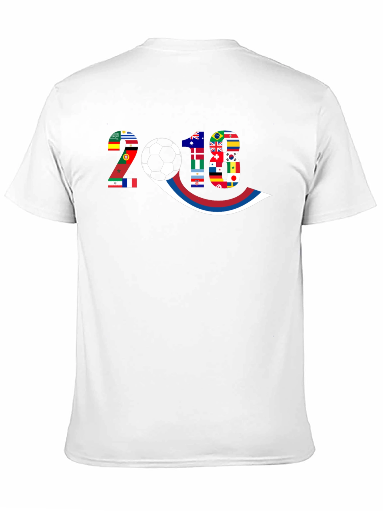 2018 World Cup Flags Graphic T-Shirt