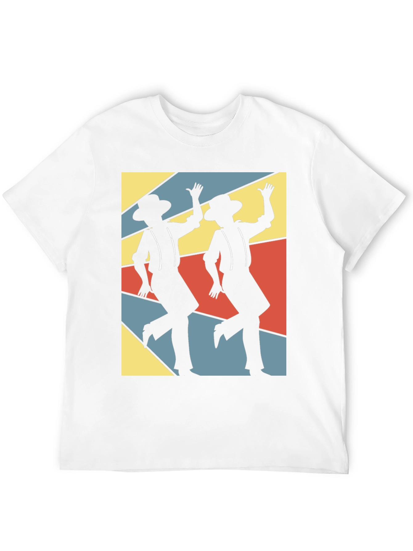Retro Dance Duo T-Shirt - Funky Design