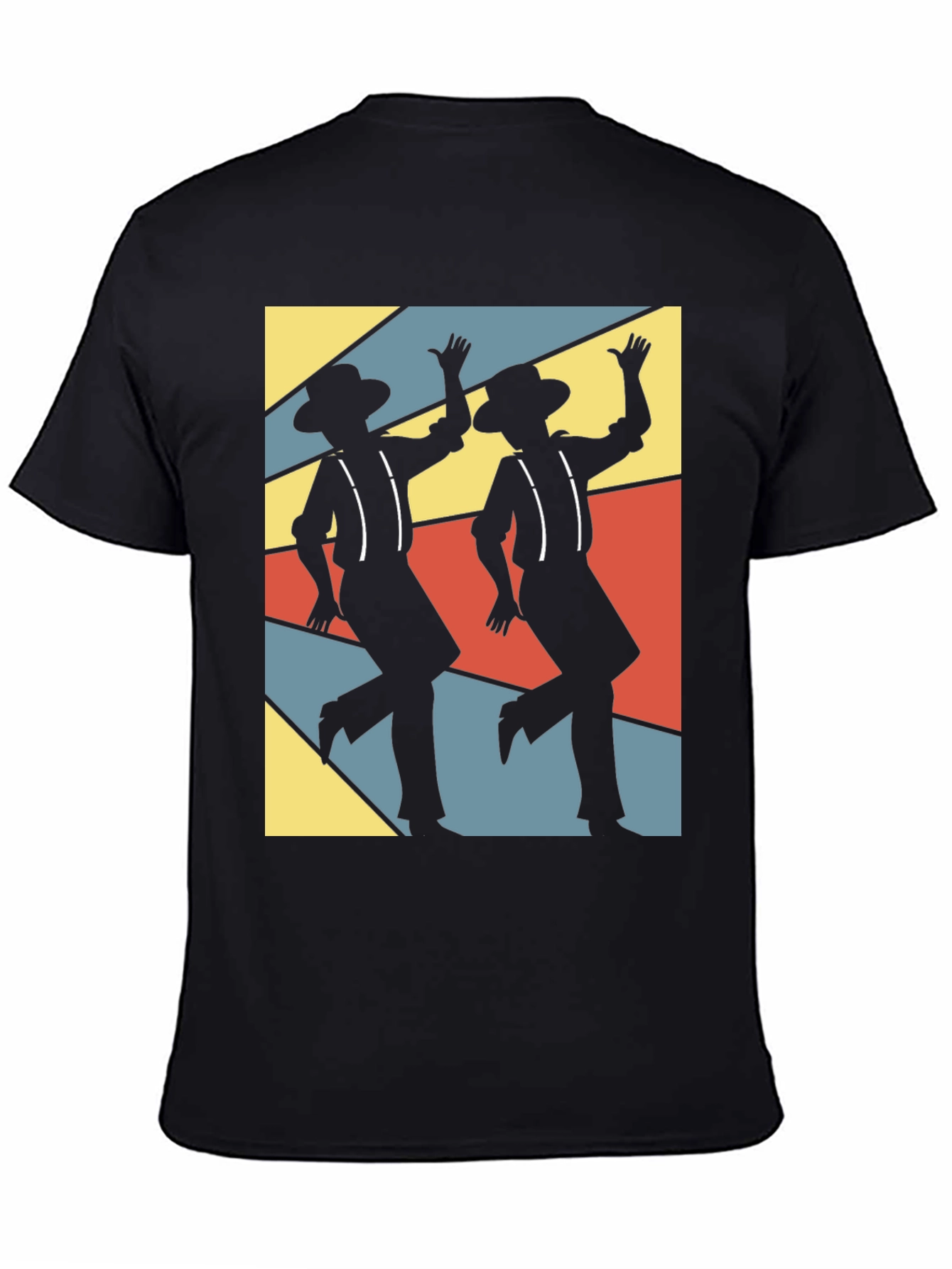 Retro Dance Duo T-Shirt - Funky Design