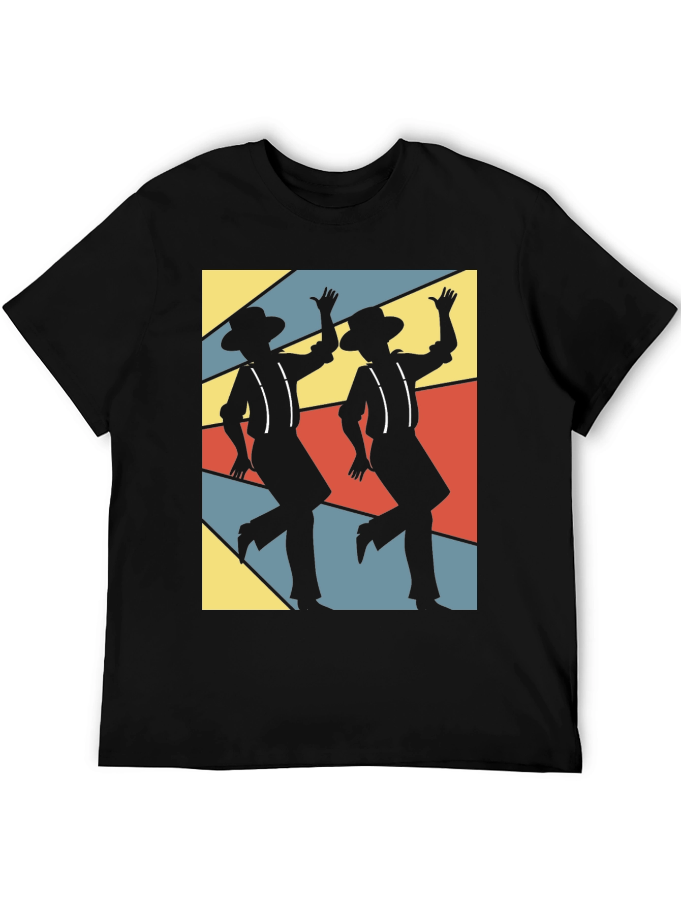 Retro Dance Duo T-Shirt - Funky Design