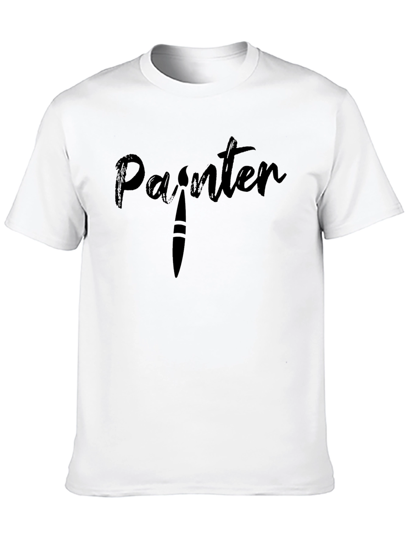 Painter T-Shirt - Artistic Design Soft Cotton