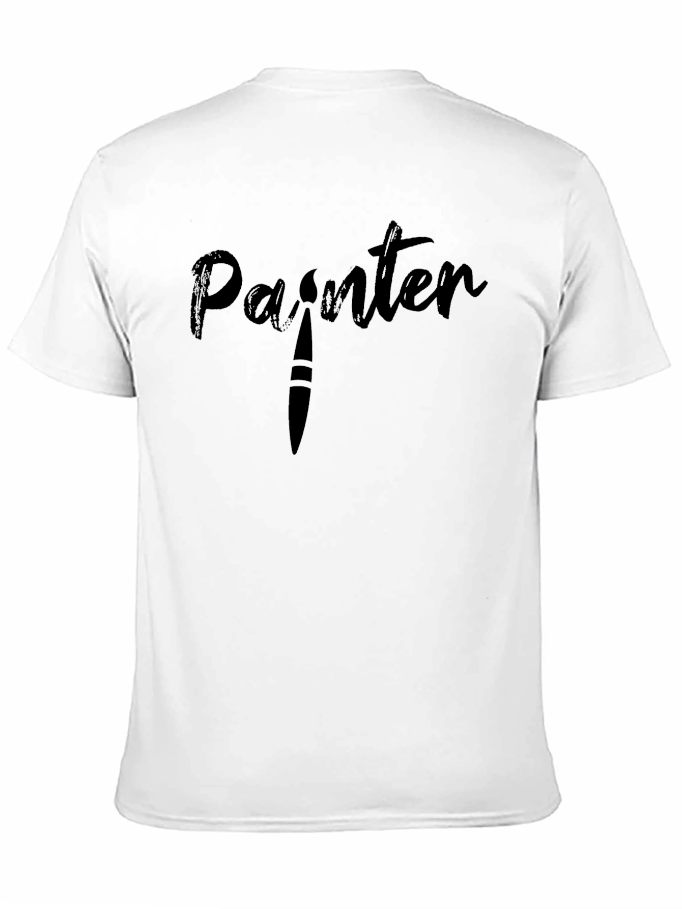 Painter T-Shirt - Artistic Design Soft Cotton