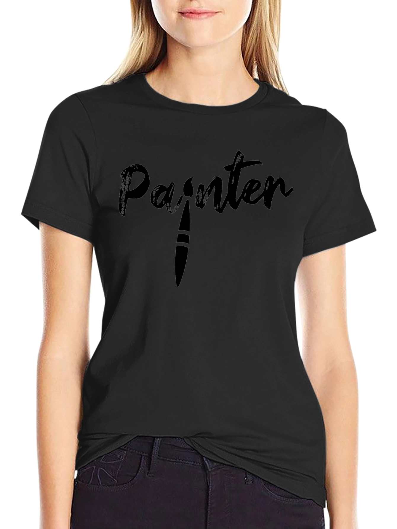 Painter T-Shirt - Artistic Design Soft Cotton