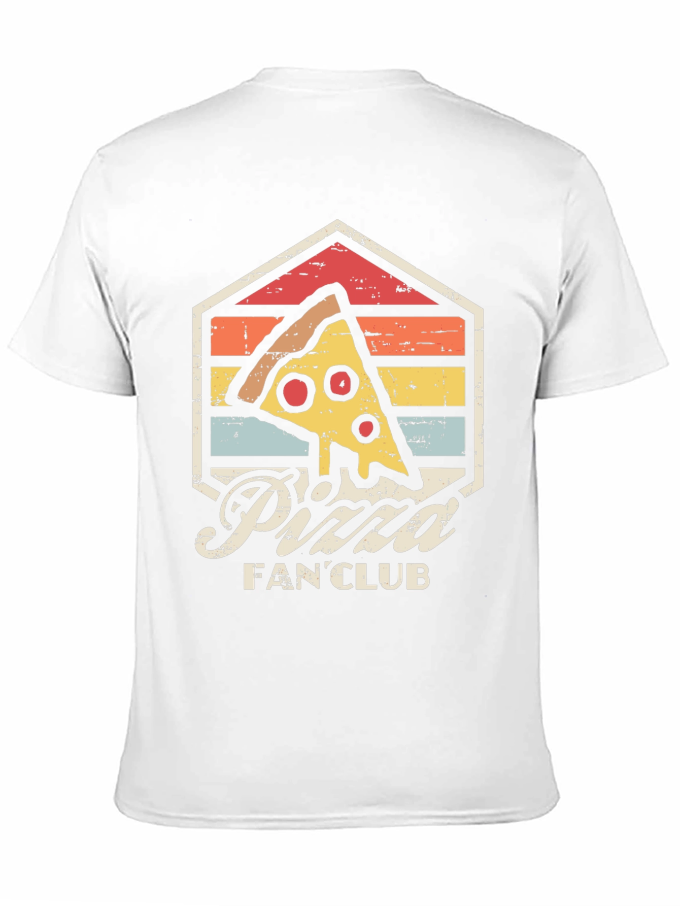 Retro Pizza Fan Club Graphic Tee