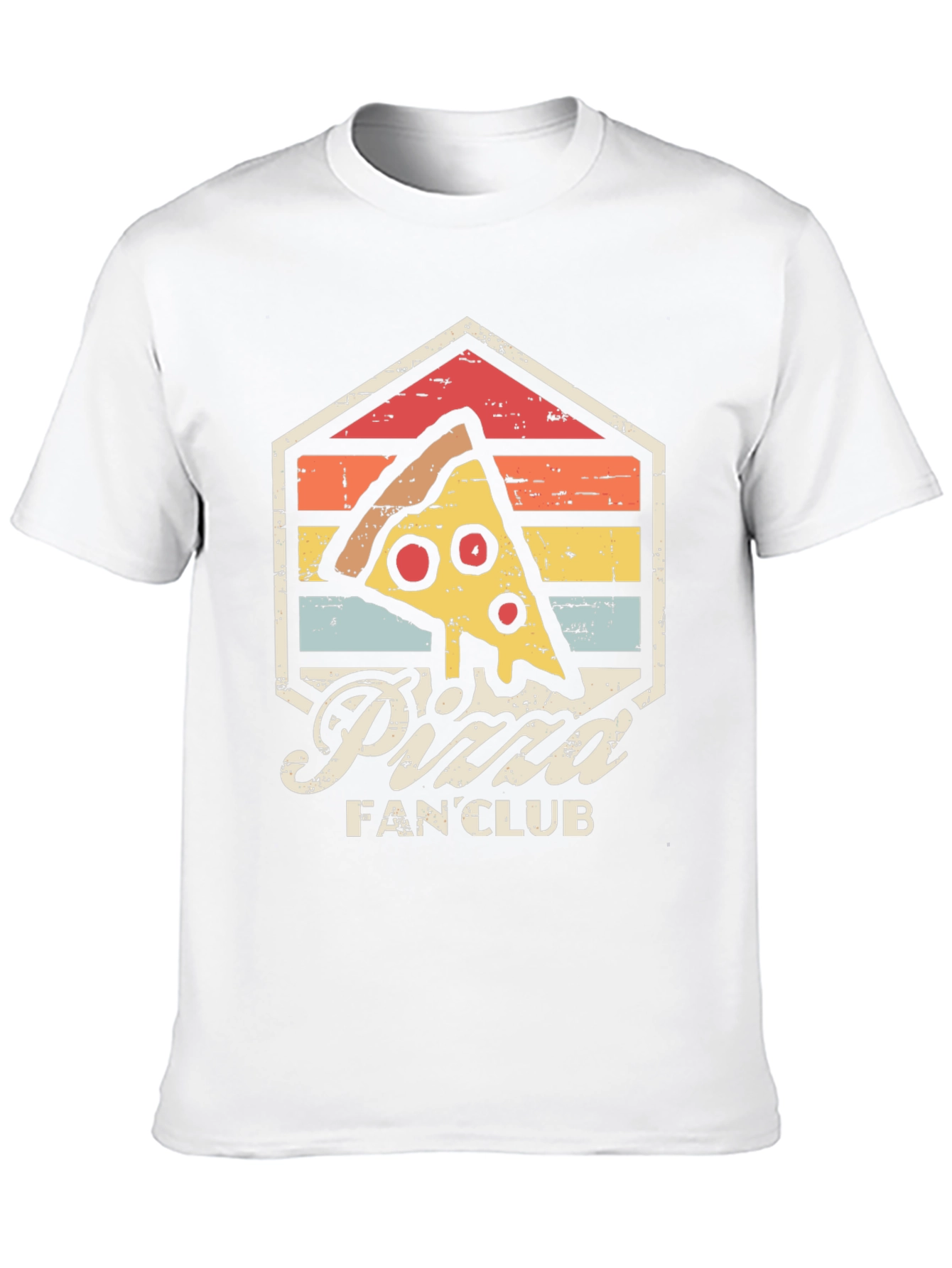 Retro Pizza Fan Club Graphic Tee