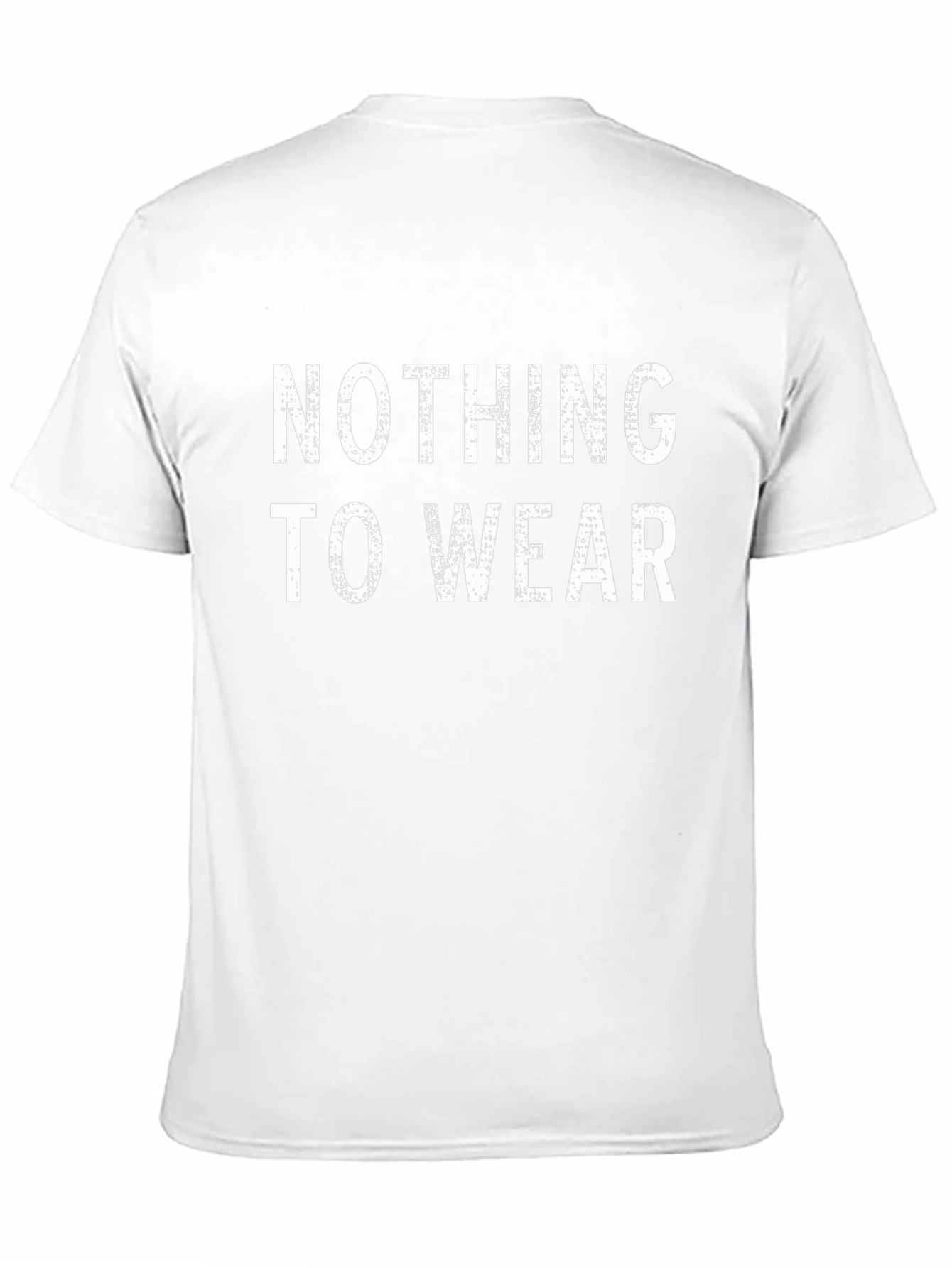 Nothing To Wear Black Graphic Tee