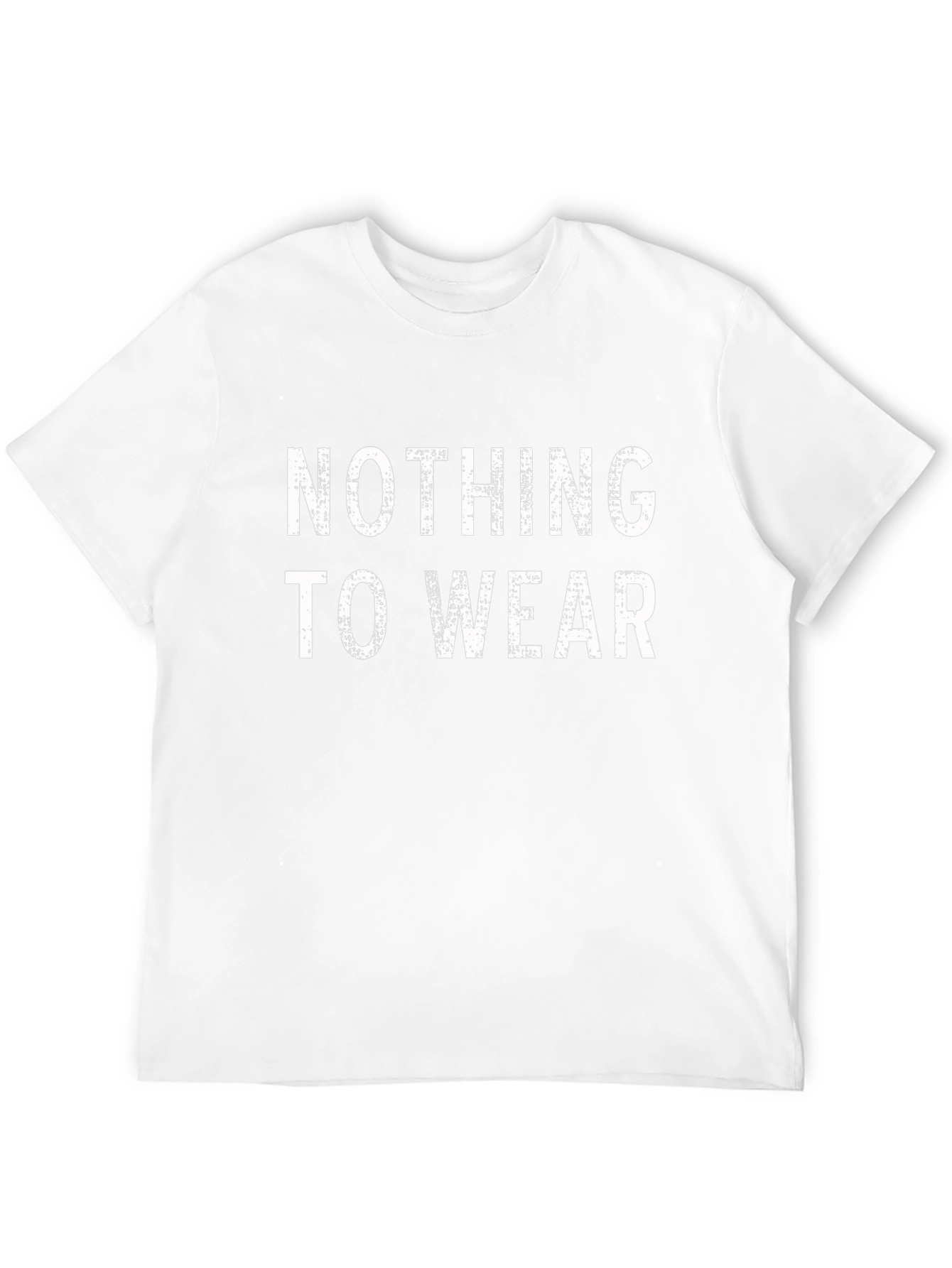 Nothing To Wear Black Graphic Tee