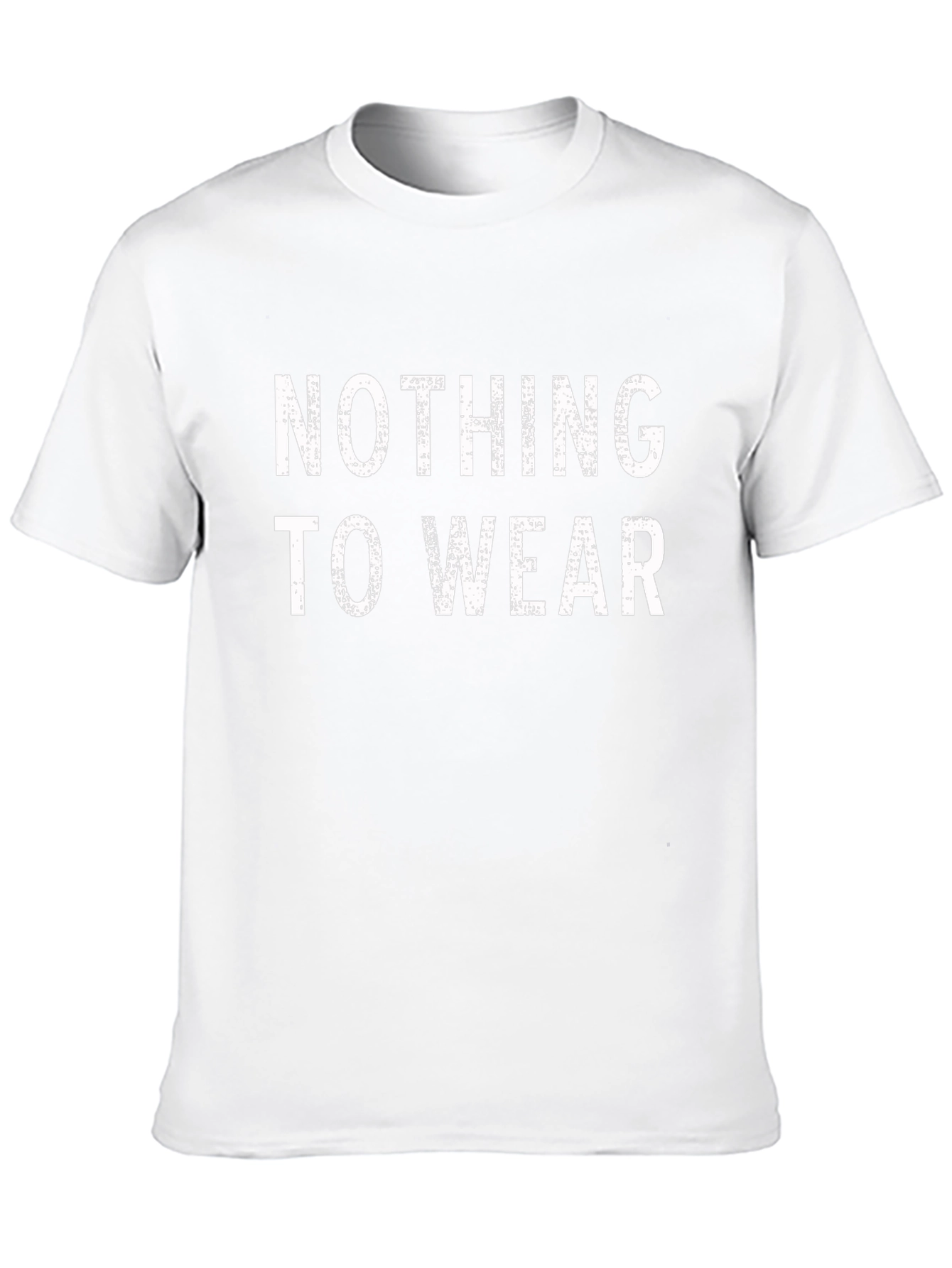 Nothing To Wear Black Graphic Tee