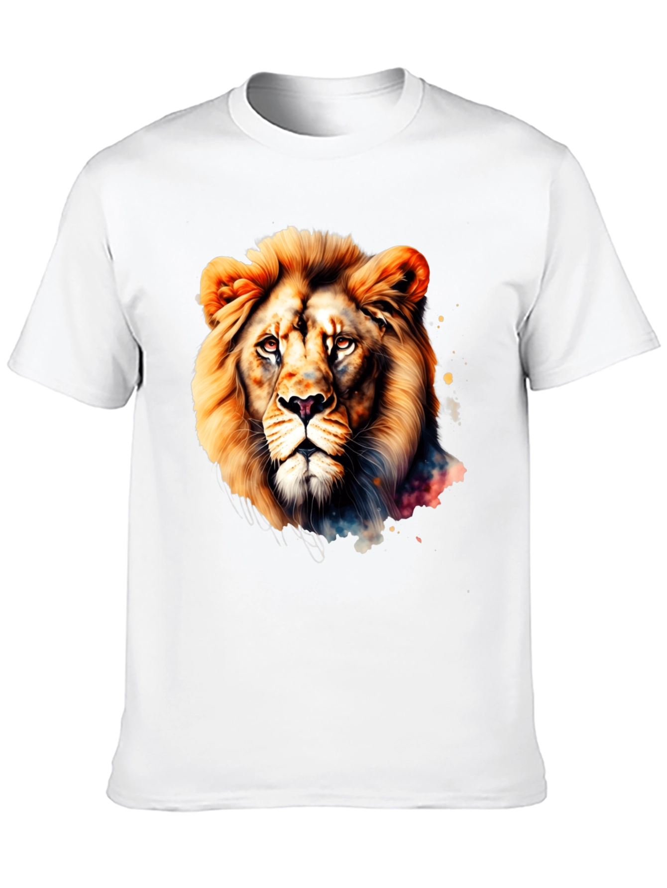 Lion Graphic Tee - Bold Artistic Design