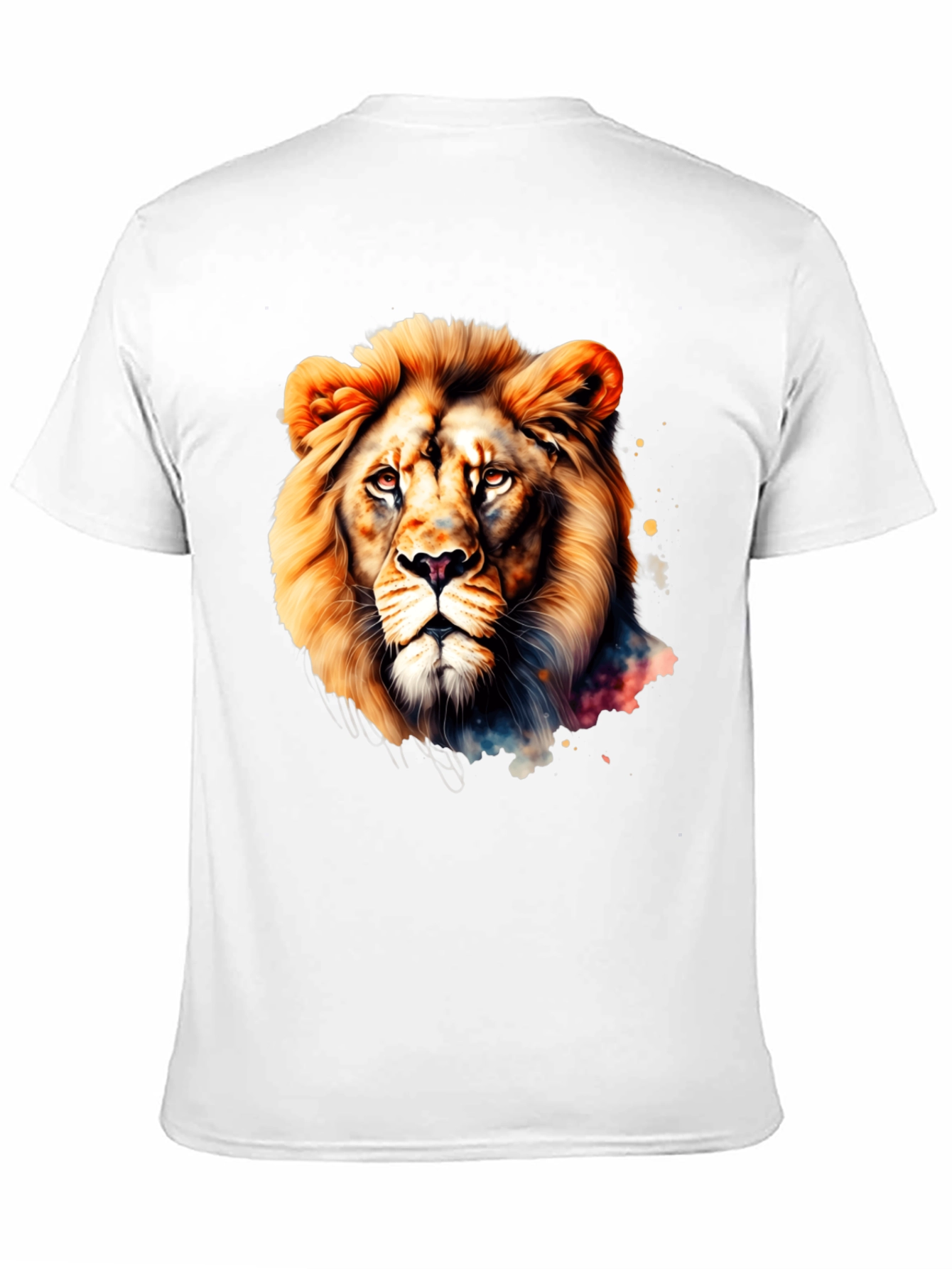 Lion Graphic Tee - Bold Artistic Design