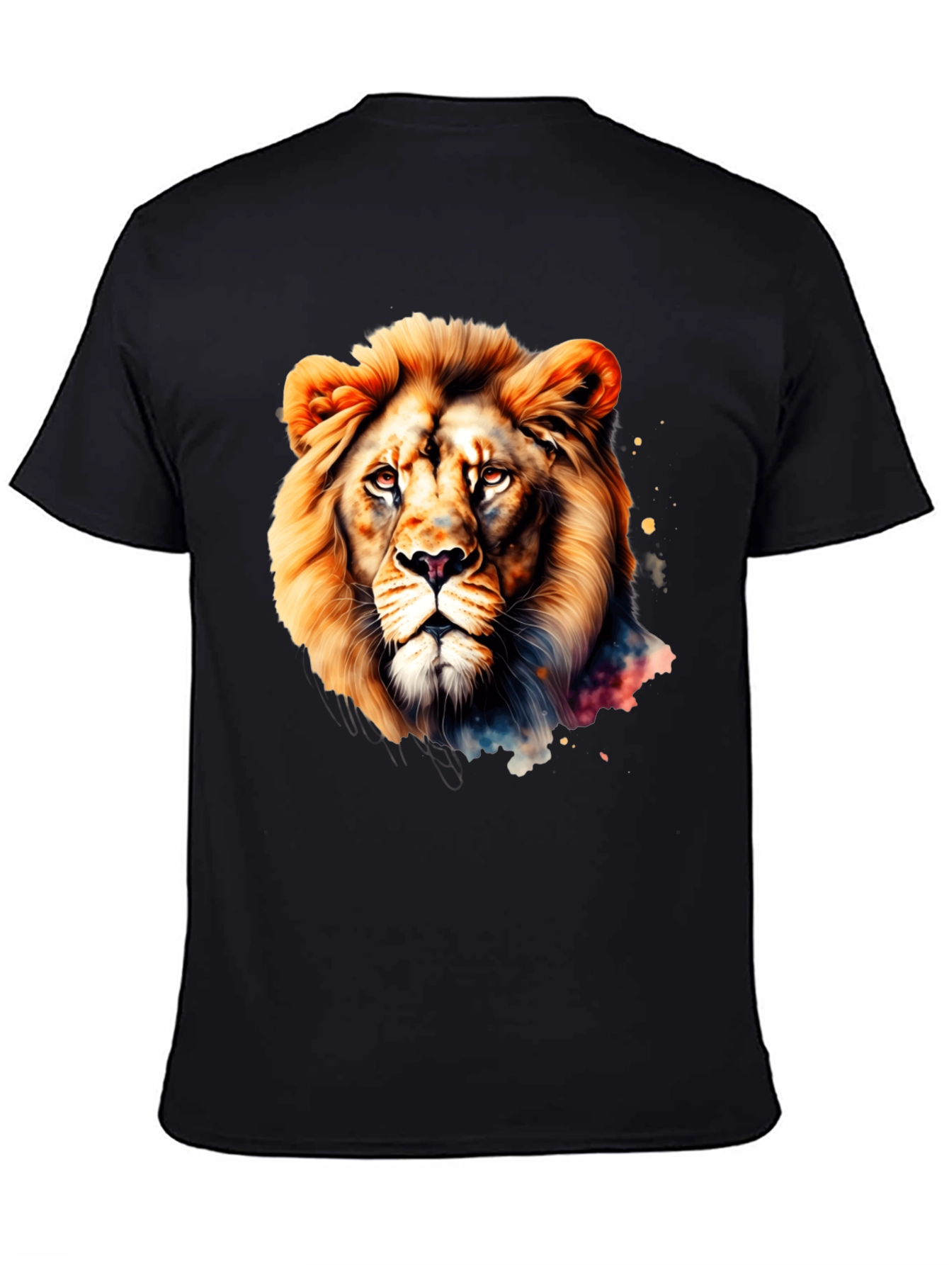 Lion Graphic Tee - Bold Artistic Design