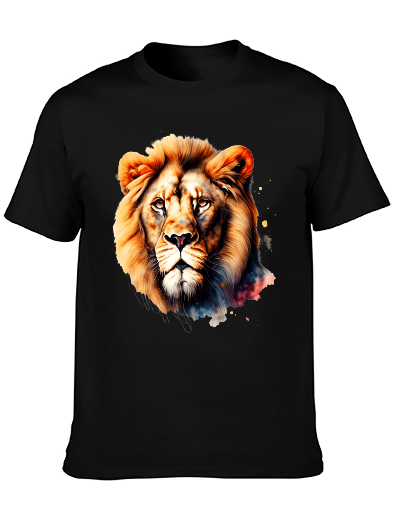 Lion Graphic Tee - Bold Artistic Design