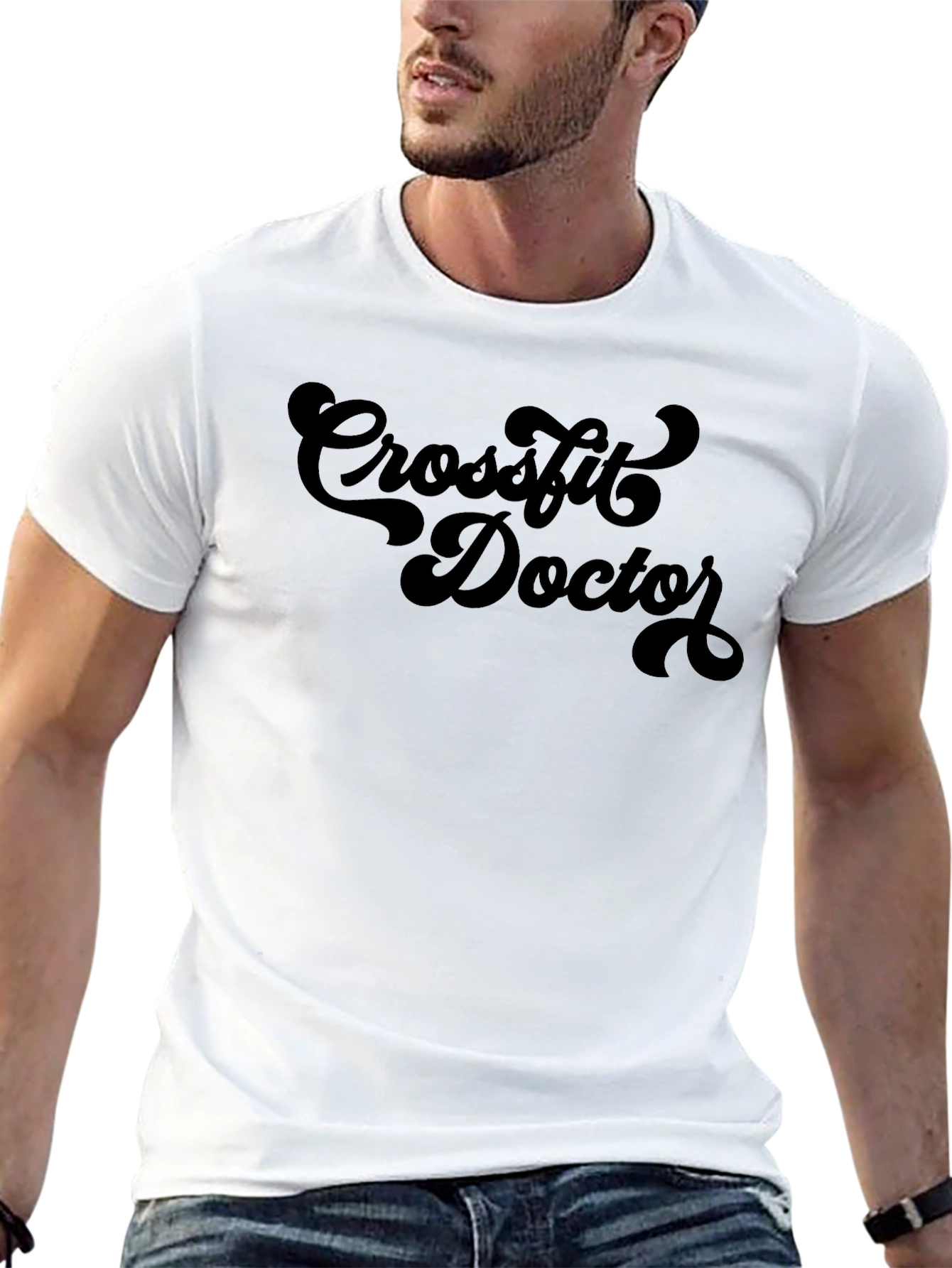 Crossfit Doctor Graphic Tee - Black