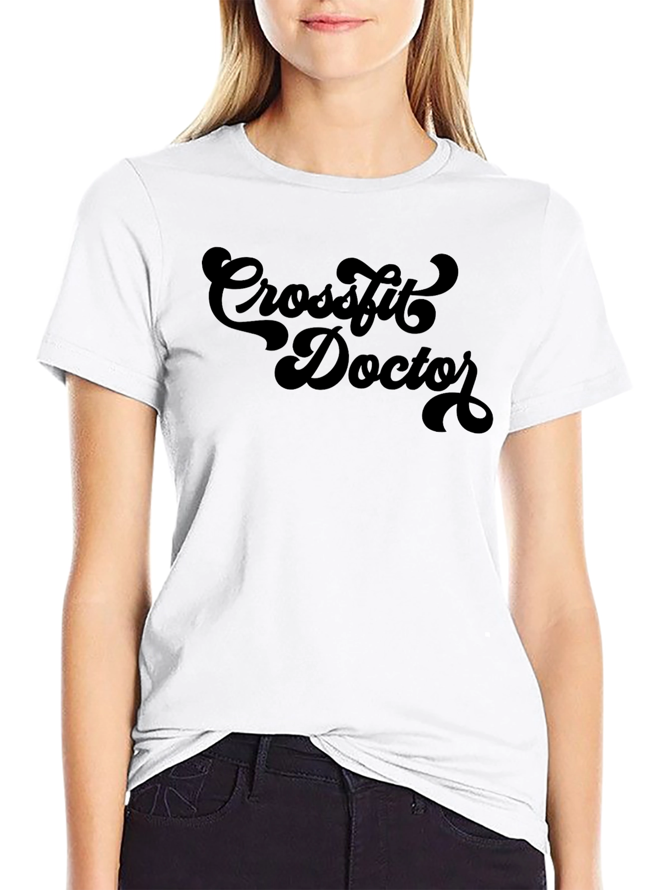 Crossfit Doctor Graphic Tee - Black
