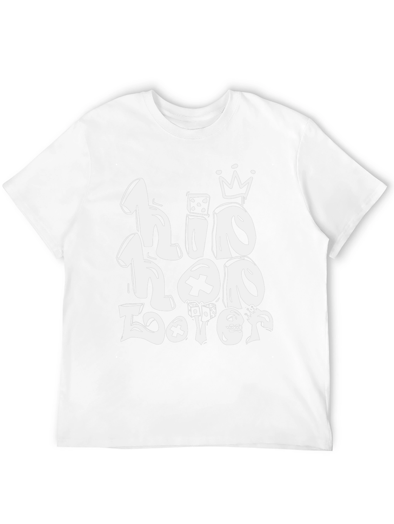 Hip Hop Lover Graphic T-Shirt - Black