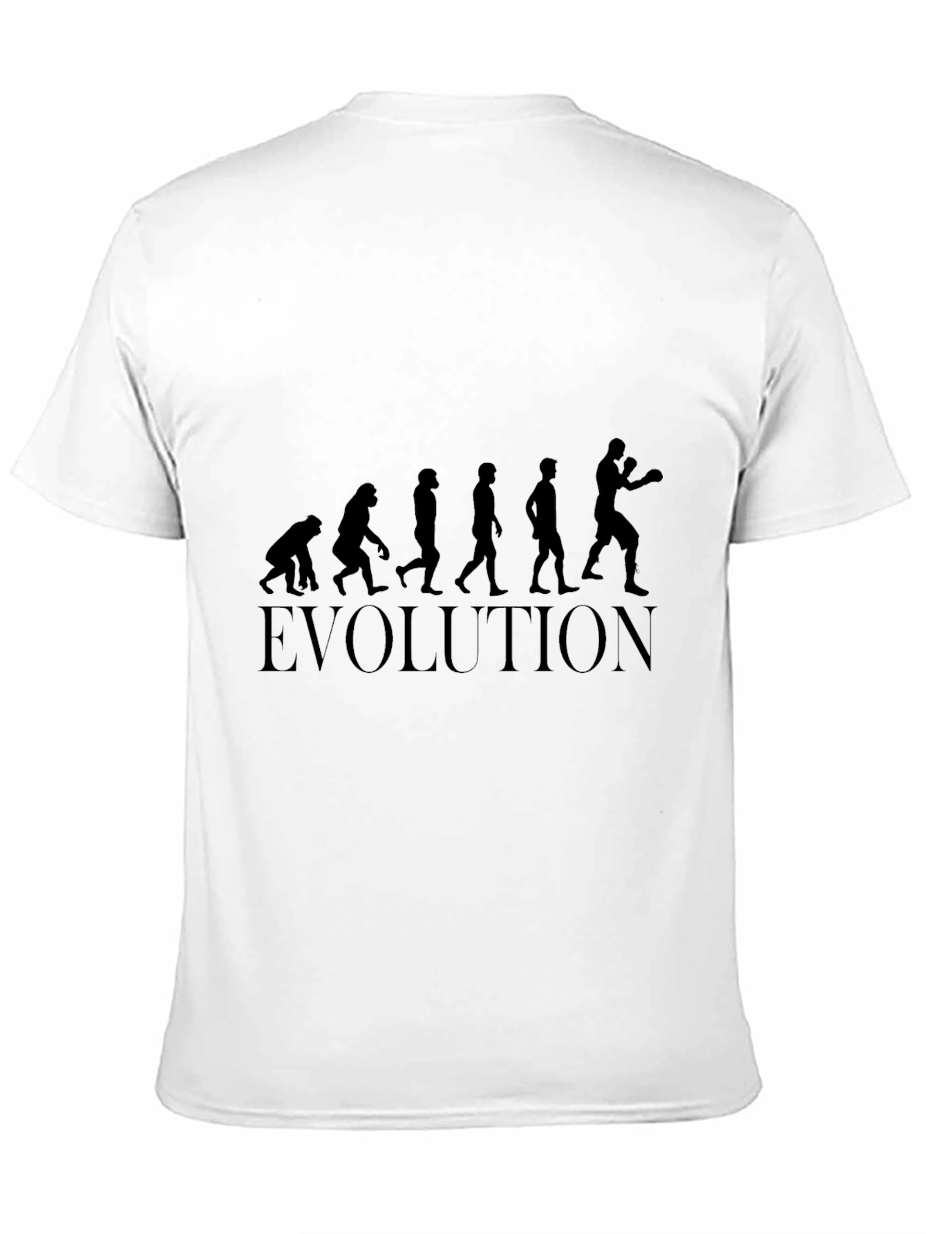 Evolution of Boxing Black T-Shirt