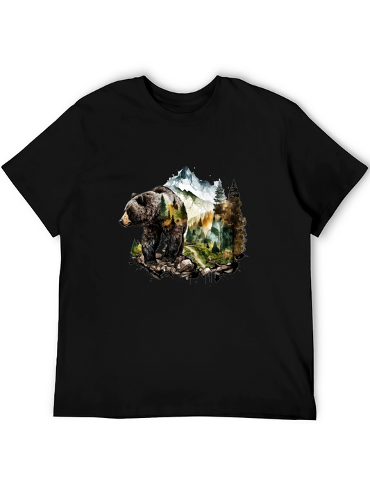 Bear Mountain Graphic Tee - Nature Inspired Design